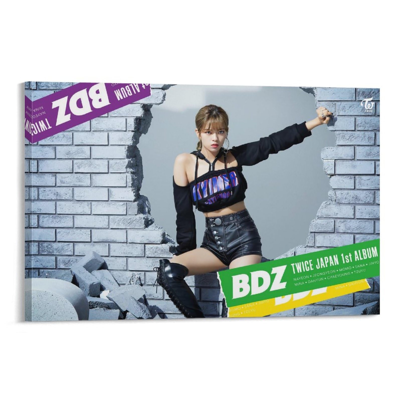 Amazon.co.jp: JEONGYEON ジョンヨン TWICE トゥワイス BDZキャンバス
